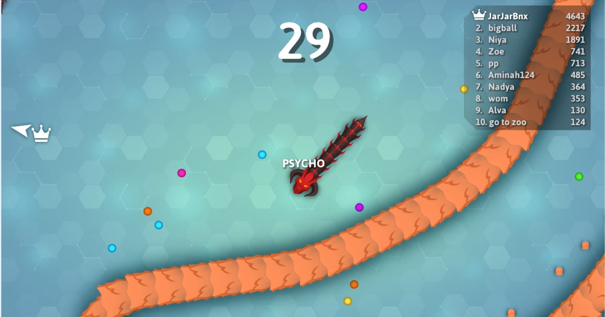 Screenshot of Snake.io